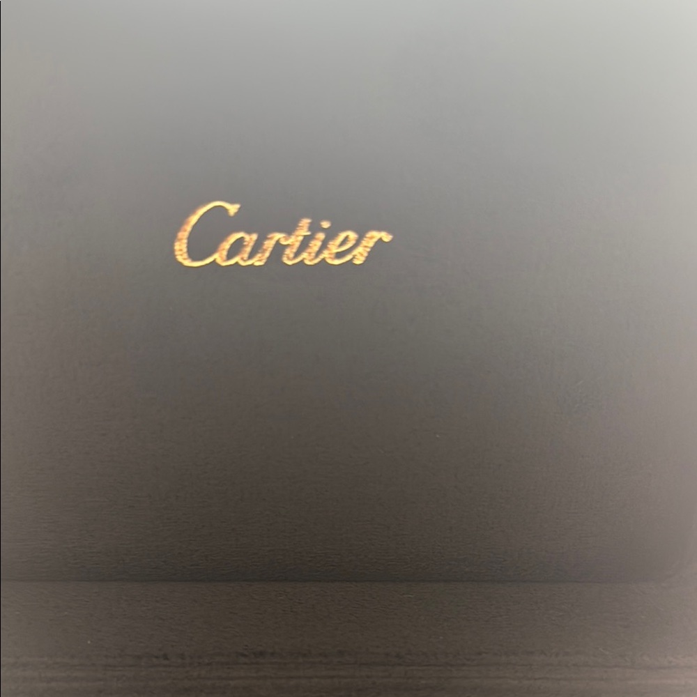 Cartier Black and Gold Box